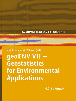 cover image of geoENV VII – Geostatistics for Environmental Applications